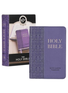 KJV Bible Mini Pocket Purple  - Image 1