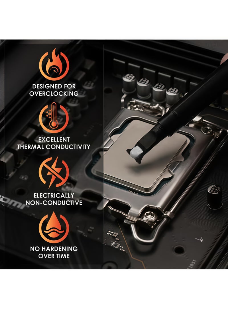 Thermal Grizzly Universal Thermal Conductive Silicone Grease 1g, High Requirement Application, Overclocking Equipment, Dedicated Computer CPU, Graphics Card Heat Dissipation Silicone - Image 3