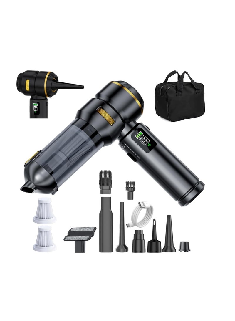 GOGOGO Car Vacuum Cleaner High Power 20000Pa – Cordless Handheld Mini Vacuum & Air Duster for Car & Desk, Home, Office & Camping, Ideal Gift for Men & Women, 6000mAh Battery (Fast Charging Edition) - Image 1