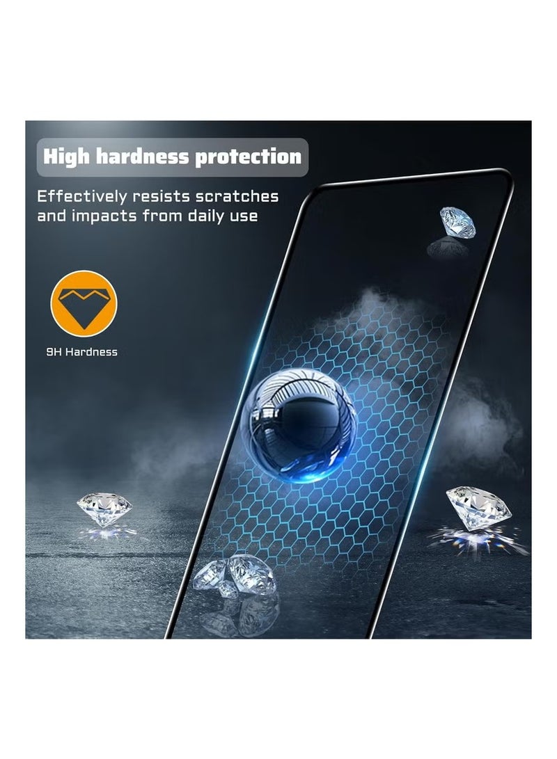 Full Coverage Tempered Glass Screen Protector Compatible with Oppo Reno 4, Oppo Reno 5 4/5G, Oppo Reno 6 4/5G, Oppo Reno 7/8 4G, Oppo Reno 8T 4G, Oppo A74, Oppo A78 4G, Oppo A94, Oppo A95 - Black Frame  - Image 5