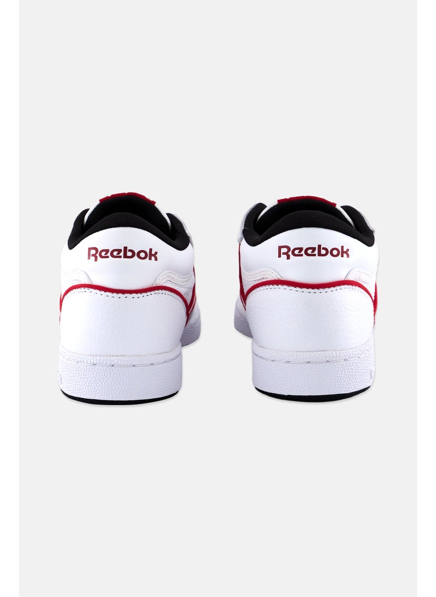 Reebok Kids Boy Club C Lace Up Outdoor Shoes, White  - Image 2