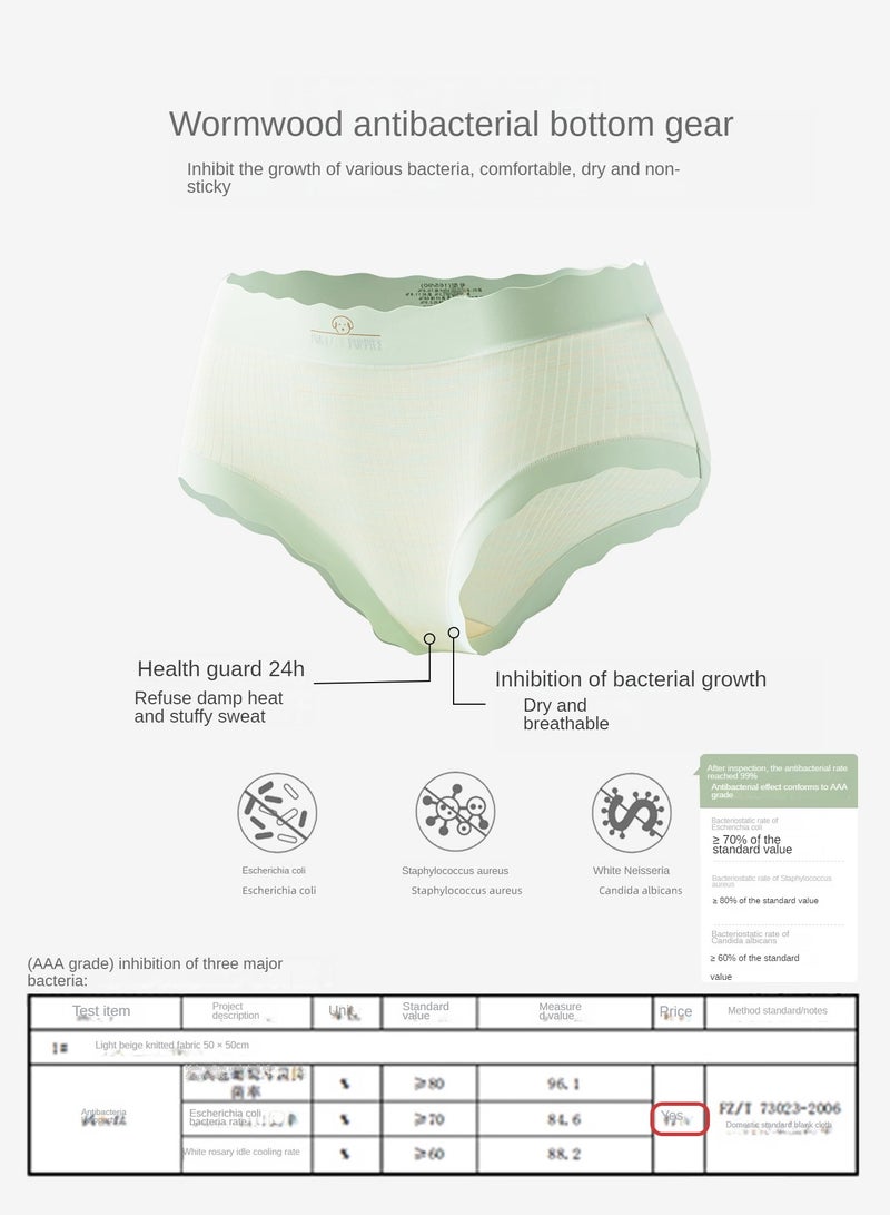 أسيف بريميوم 6 قطع سراويل داخلية قطنية نسائية من القطن السفلي 3A مضاد للبكتيريا ملابس داخلية نسائية داخلية فاني باك مضادة للبكتيريا - Image 5