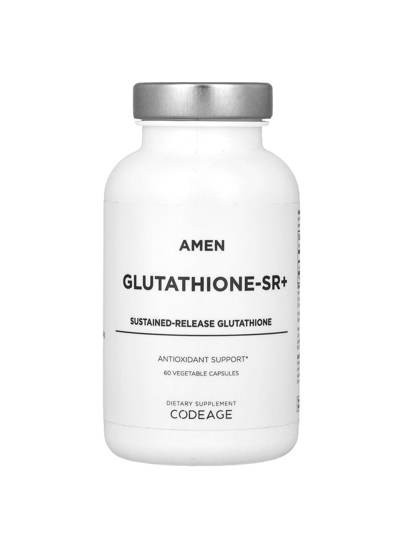 Codeage Glutathione-SR+, 250 mg, 60 Vegetable Capsules