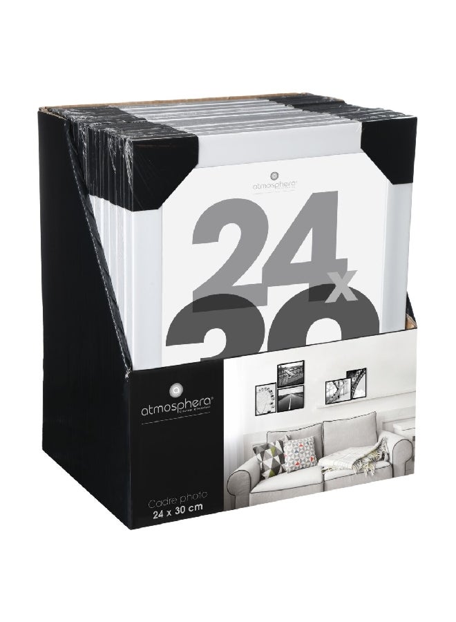 اتموسفيرا إطار صور ليز مستطيل الشكل يعلق على الحائط أبيض 24 × 30 سم 121384B - Image 2