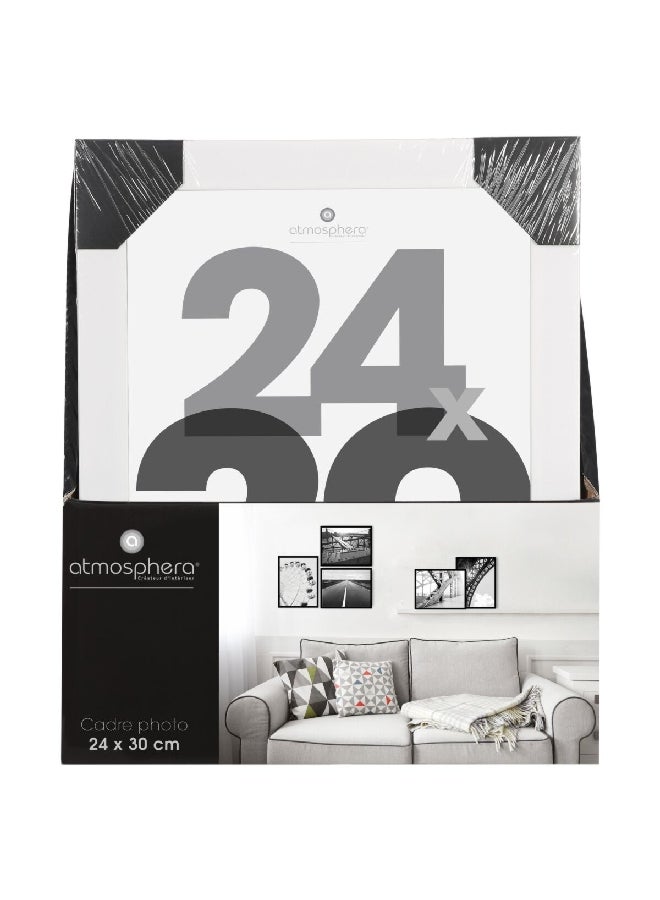 اتموسفيرا إطار صور ليز مستطيل الشكل يعلق على الحائط أبيض 24 × 30 سم 121384B - Image 3