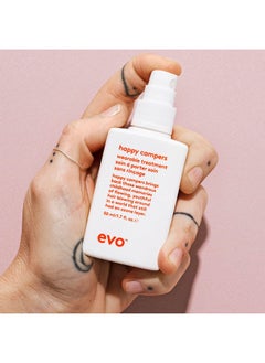 EVO EVO Happy Campers Wearable Treatment - Daily Hair Treatment to Strengthen and Protect - Reduces Frizz and Provides UV Protection - Travel Size, 50ml / 1.7fl.oz  - Image 3
