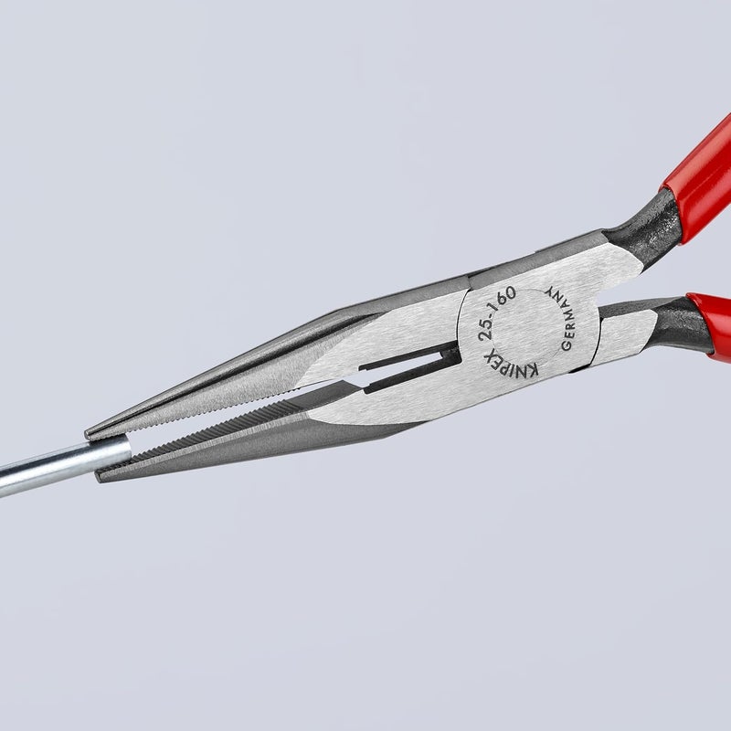 KNIPEX - 25 01 160 Tools - Long Nose Pliers With Cutter (2501160), 6-1/4 inches - Image 5