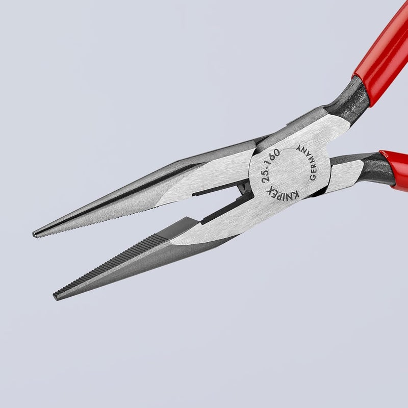 KNIPEX - 25 01 160 Tools - Long Nose Pliers With Cutter (2501160), 6-1/4 inches - Image 4