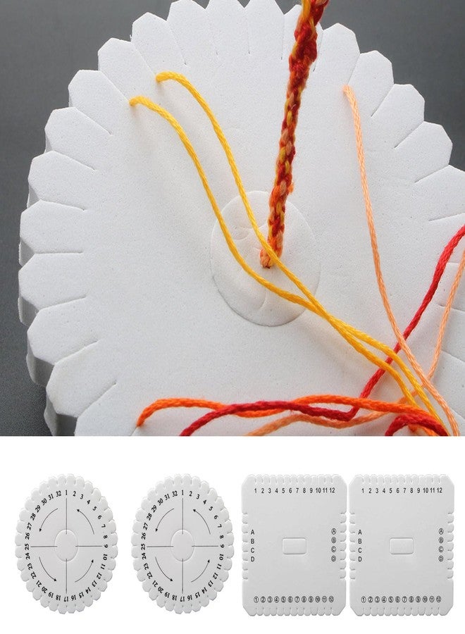 RupeeRise 4PCS Bracelet Making Set, Beading Kit for Weaving Craft, 4-Piece Cord Organizer Tools with BeadsnFashion Design, Portable Bracelet Kit for Creative Projects - Image 4