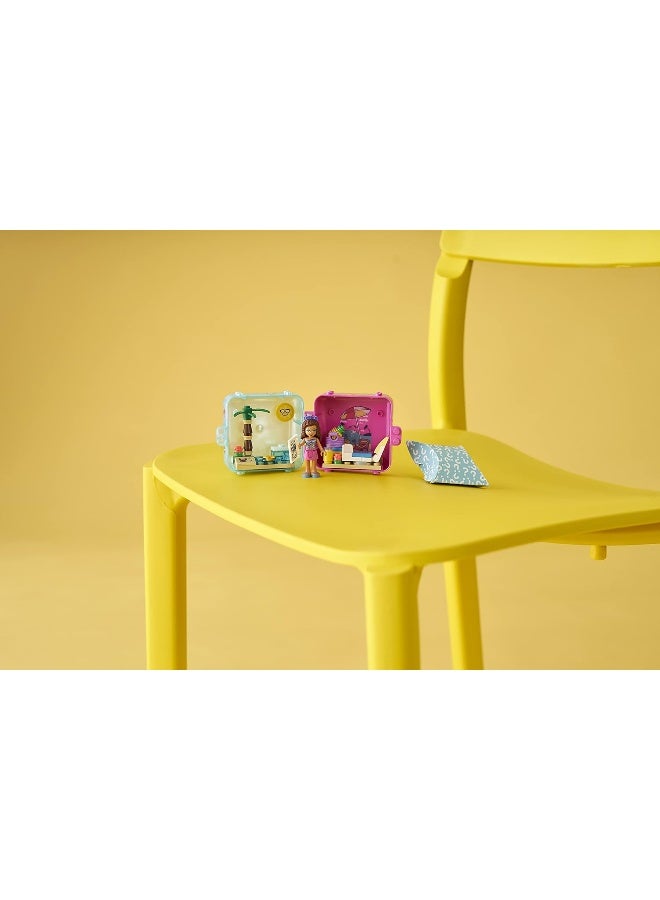 LEGO Friends Olivia’s Summer Play Cube Series 3 41412 Collectible Mini Set Travel Toy (48 Pieces) - Image 2