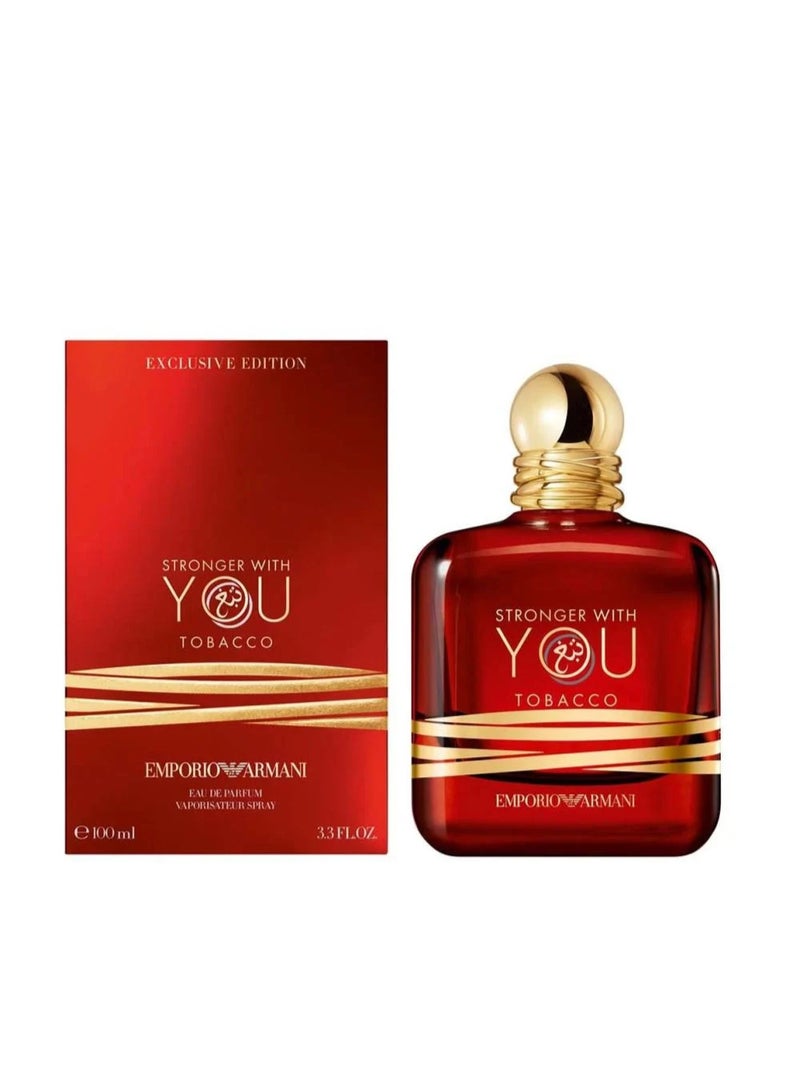 Armani Exchange Armani Stronger With You Tobacco Eau de Parfum 100ml