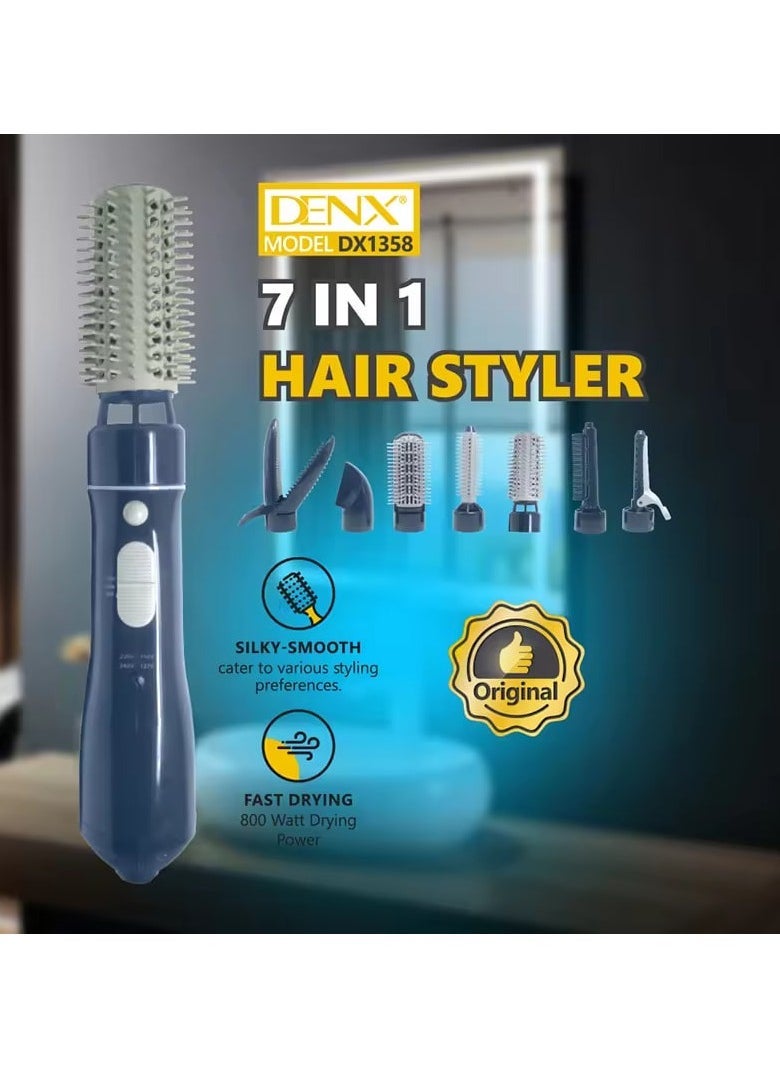Denx Hair Styler 7 In 1 High-Speed ​​Multi-Purpose System - By - Image 4