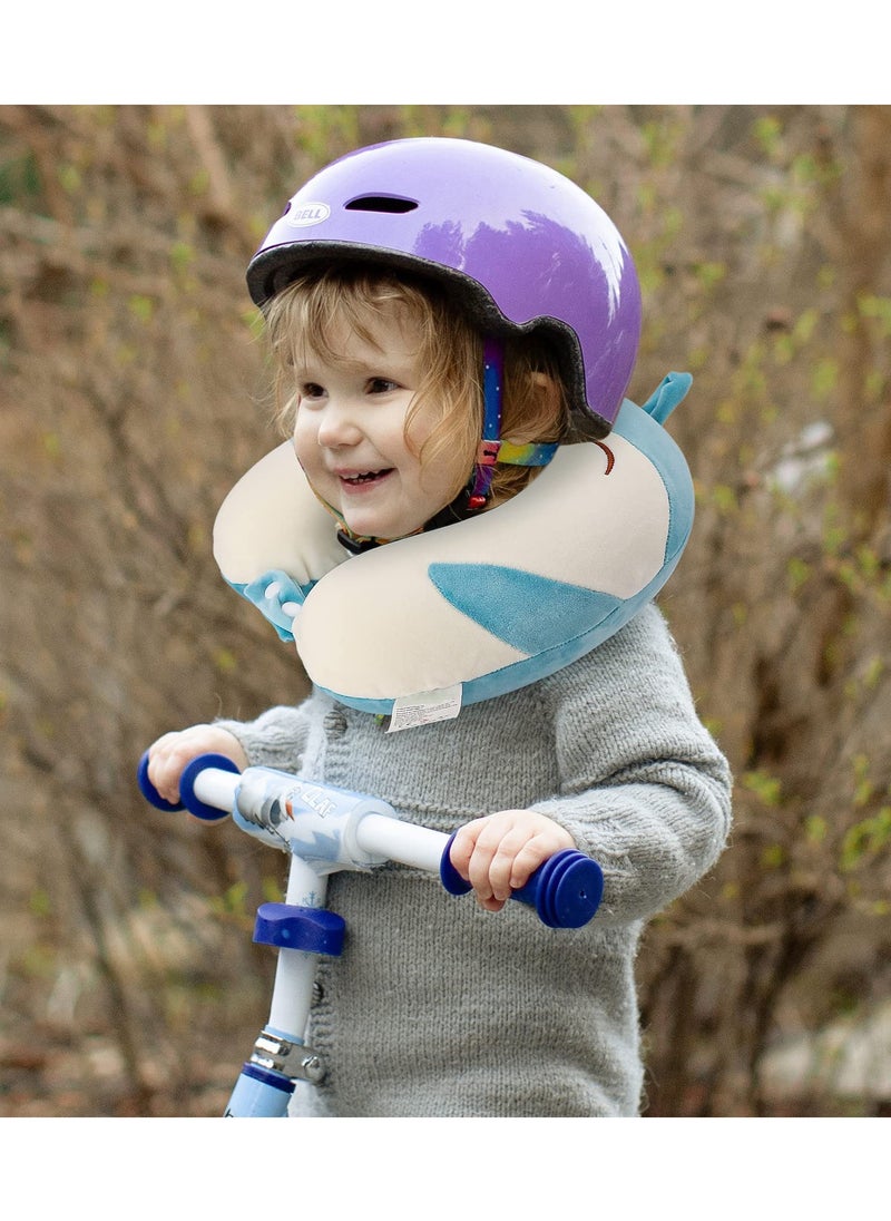 KASTWAVE - Pure Memory Foam Penguin Travel Pillow Kids Neck Pillow for Traveling Accessory for Airplane Travel Road Trip Neck Chin Support Stops Head from Falling Forward Washable - Image 1