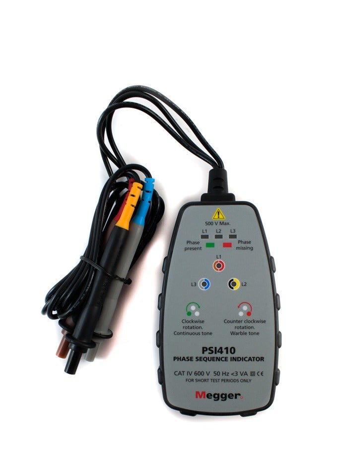 Megger PSI410 Phase Rotation Indicator - Image 1