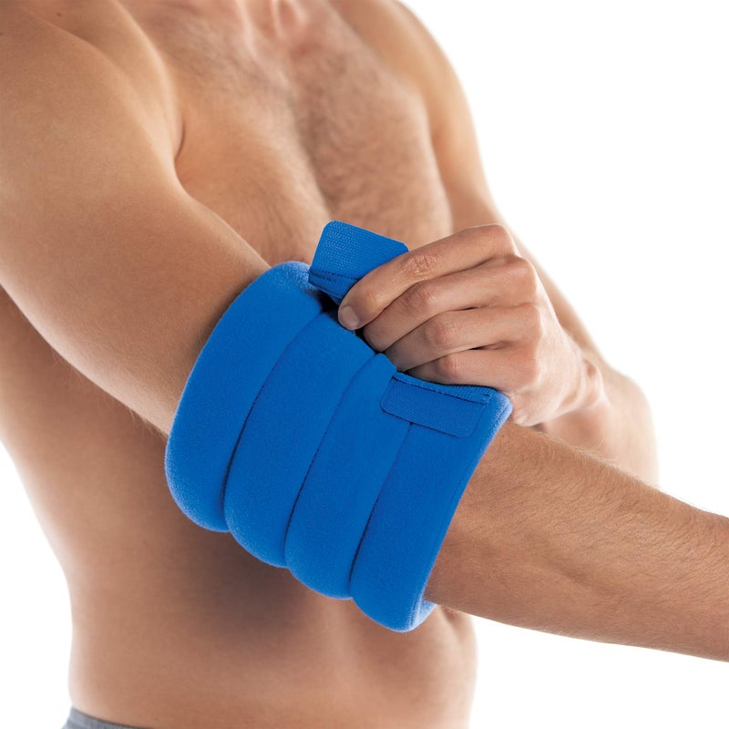 Bed Buddy Joint Wrap Hot Cold Therapy for Muscle Pain Relief and Joint Pain Relief Large Heating Pad for Knee Wrist Elbow Ankle Arm or Leg Pack of 2