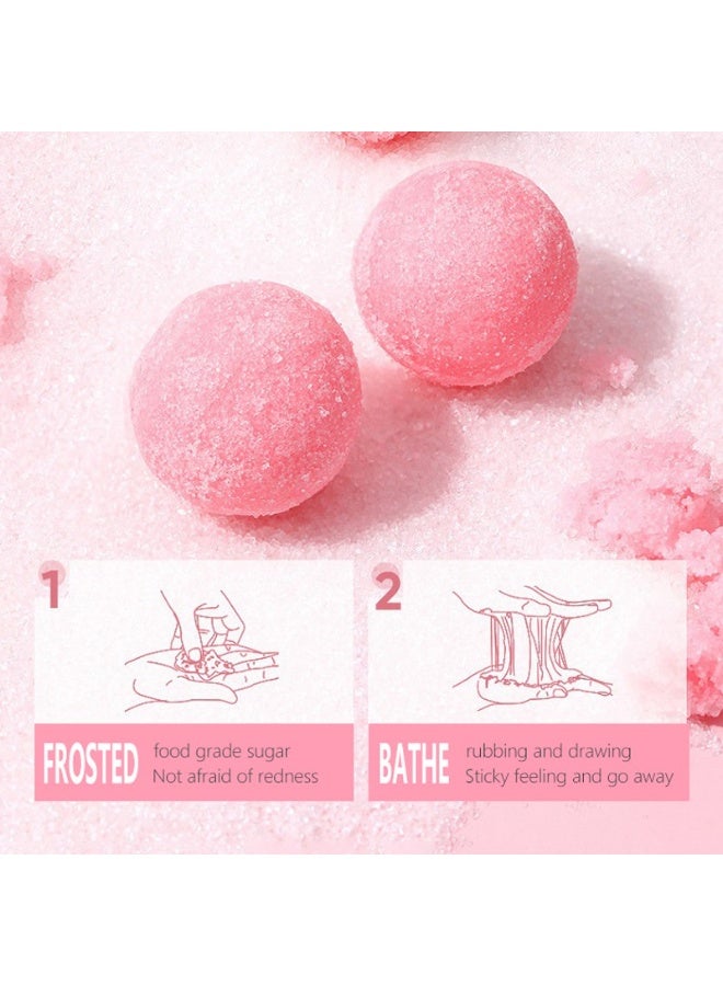 Jellys Body Scrub, Snail Candy Scrub For Body 6 Balls,300G - Image 4