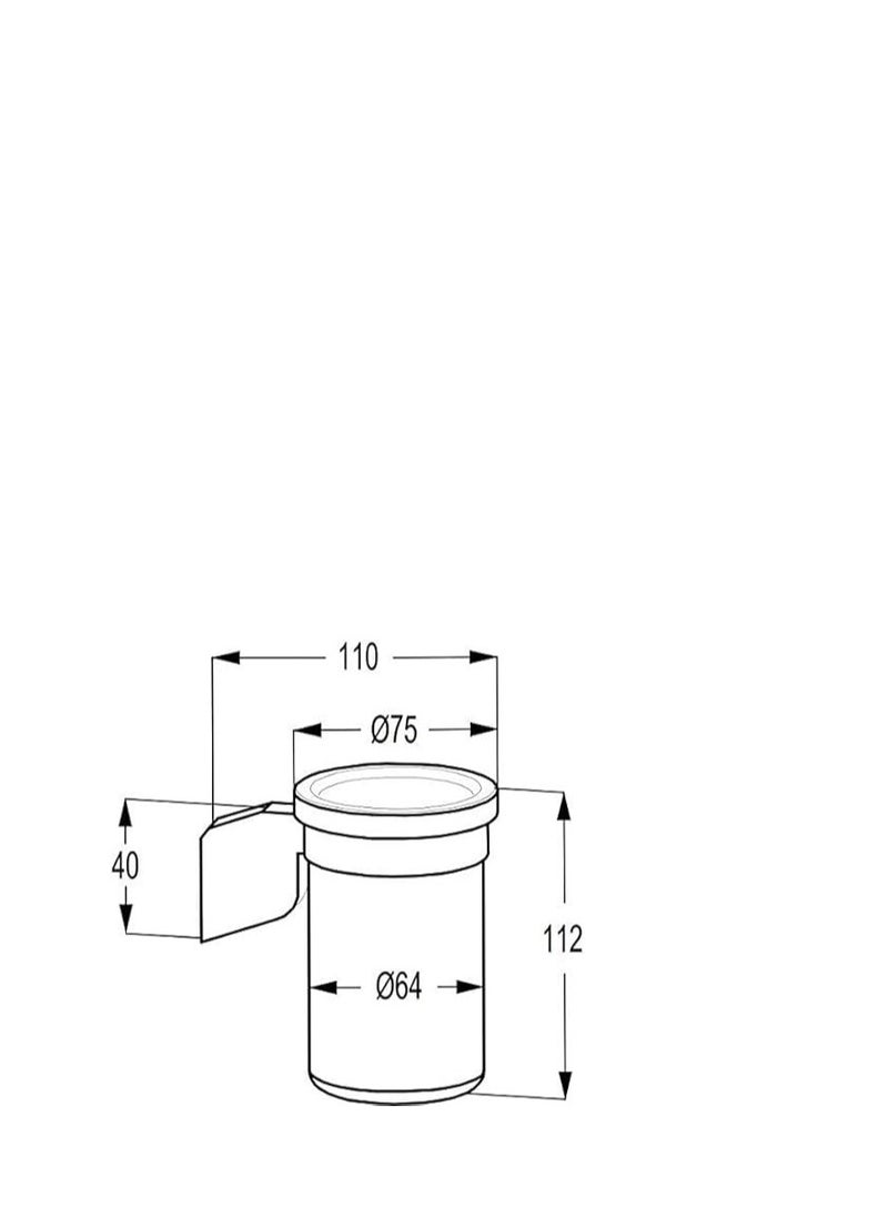 Kludi Rak - KLUDI RAK Tumbler Holder in Glass - RAK26007 - Image 1