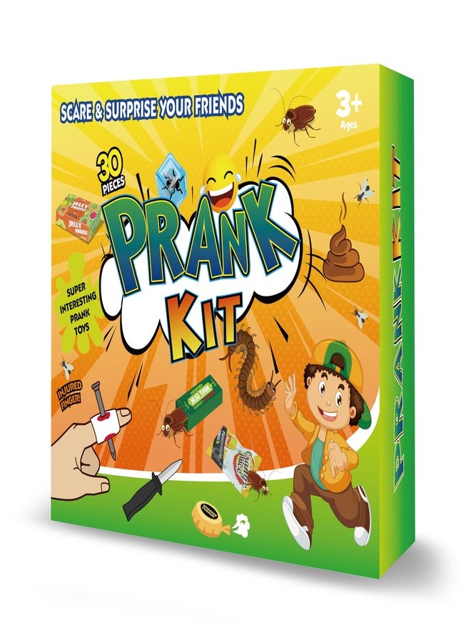 ALLROAD Prank Kit Pranks for Kids | Joke Box-Ultimate Gift Set 30 Ultimate Practical Jokes and Pranks for Kids | Prank Toys Pack Set Box for Gifts - Image 1