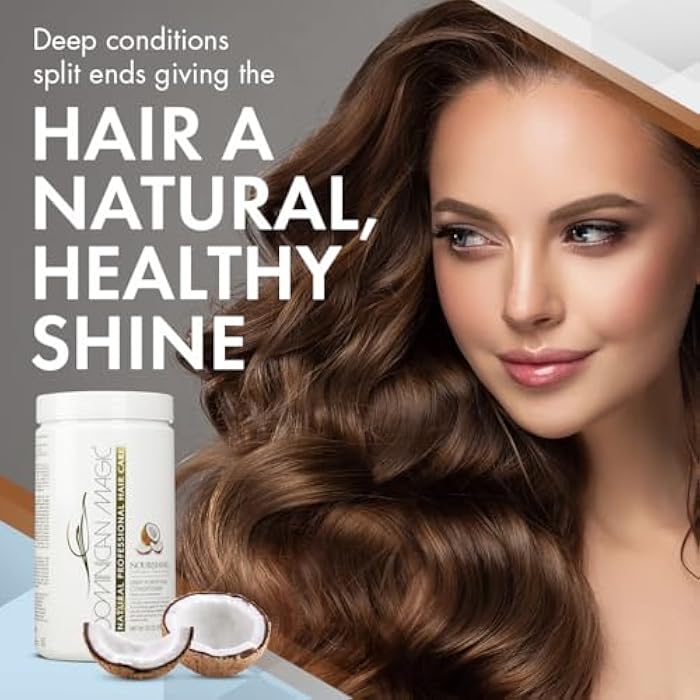DOMINICAN MAGIC Nourishing Deep Fortify Conditioner – 16oz - Intensive Repair & Hydration for Dry, Damaged, or Curly Hair - Strengthens, Softens & Restores Shine - Image 4