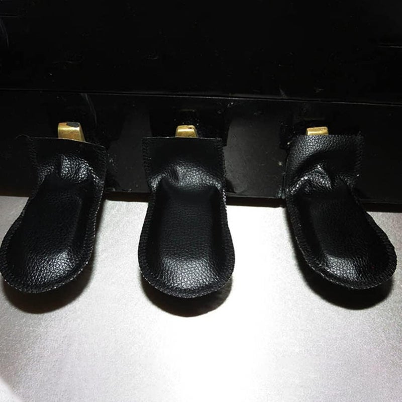 ERINGOGO Leather Piano Foot Pedal Covers 6 Pcs Full Coverage Water-resistant Decorative - Image 3