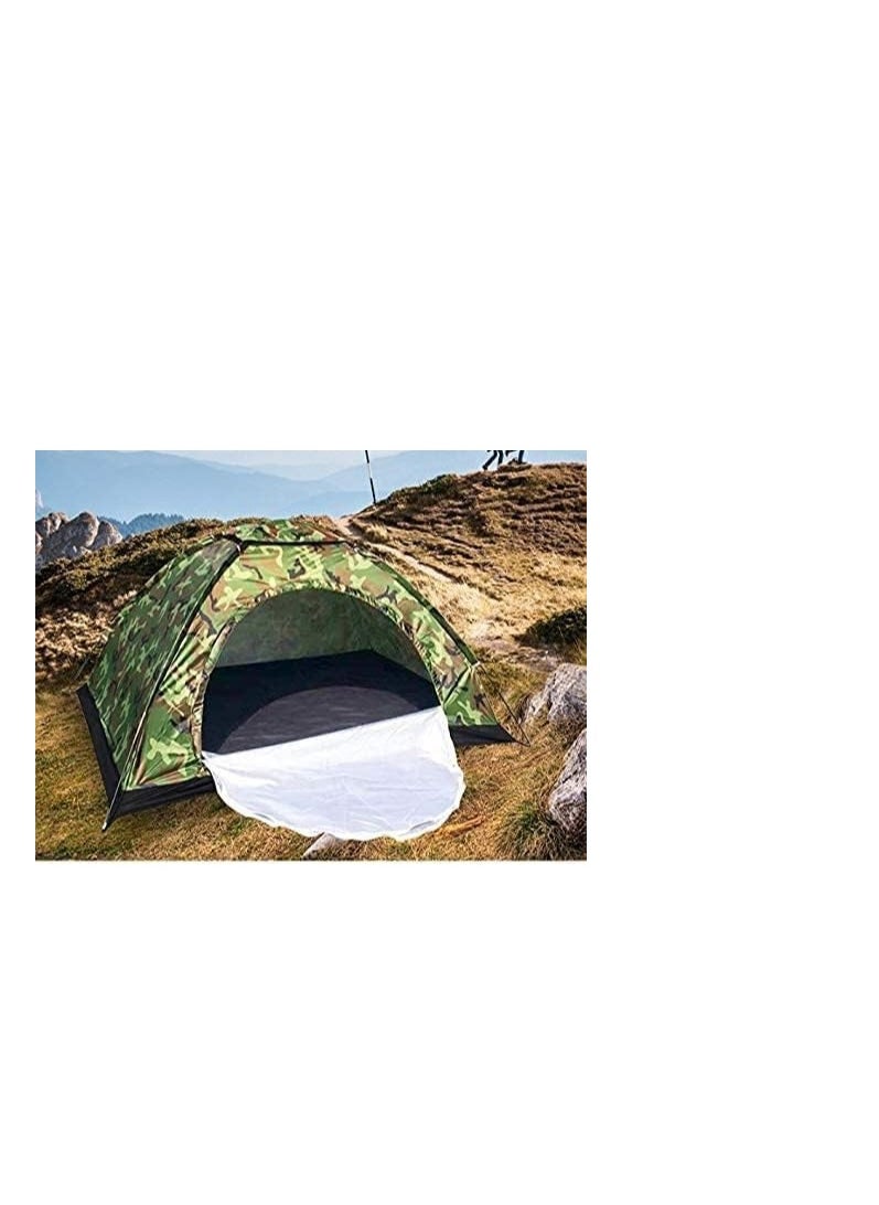 BLOOMING TIME - The Ultimate All-Weather Camouflage Adventure Tent for 1-2 Persons - Image 1