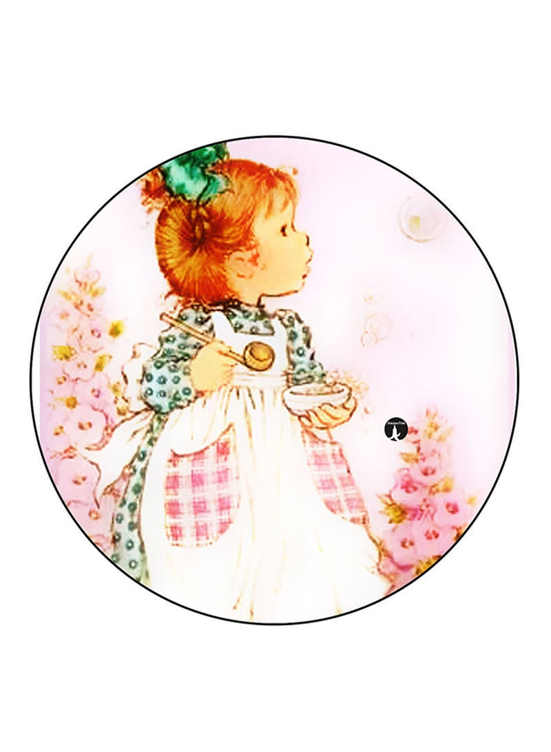 RKN Vintage Art Printed Mouse Pad Multicolour