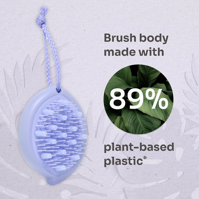 فرشاة تنظيف الشعر Wet Brush Go Green Lavender Scalp First Exfoliator - Image 4