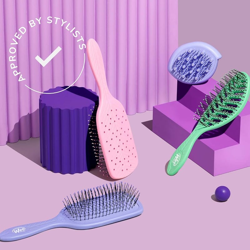 فرشاة تنظيف الشعر Wet Brush Go Green Lavender Scalp First Exfoliator - Image 5