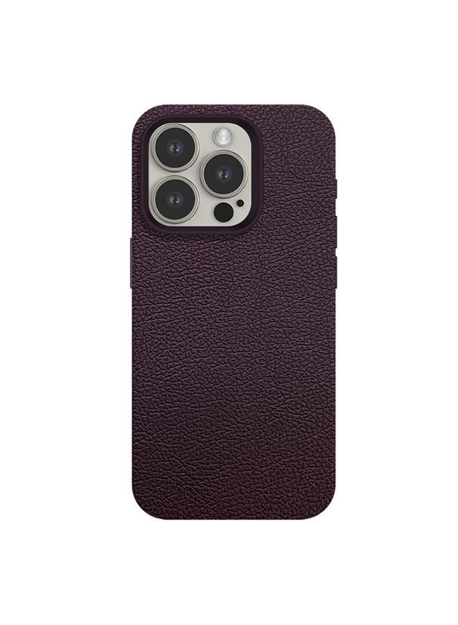 S-TOP Case For iPhone 12 Pro Max Skin Feel Leather Texture MagSafe Magnetic Phone Case - Image 1