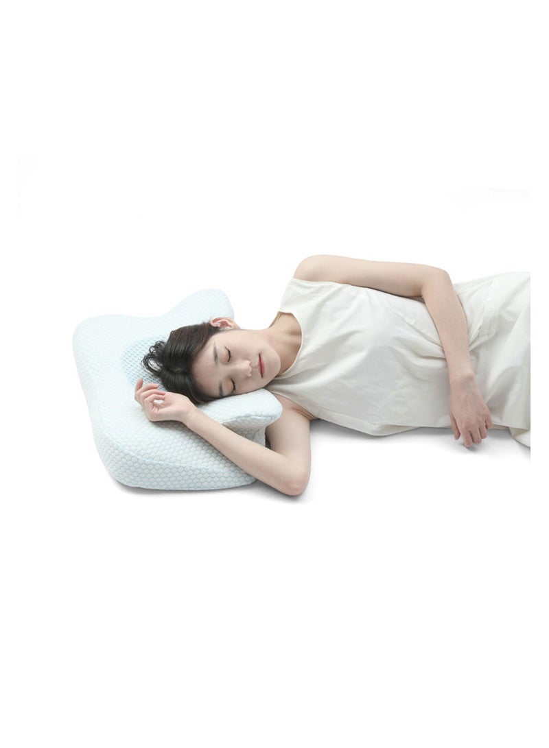 Cool Baby COOLBABY Cervical Pillow Cervical Memory Foam Contour Pillows for Neck and Shoulder Pain Ergonomic Orthopedic Sleeping Support Pillow - Image 3