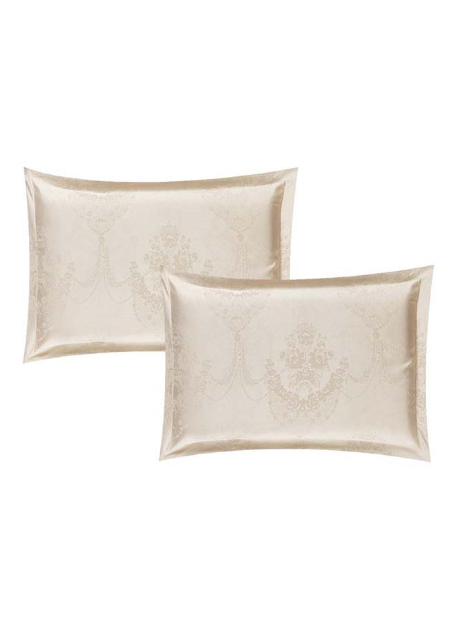Hours - Hours Comforter Set With A Durable And Soft Jacquard Fabric And A Modern And Distinctive Pattern That Satisfies All Tastes, 8 Pieces, King Size - Image 1