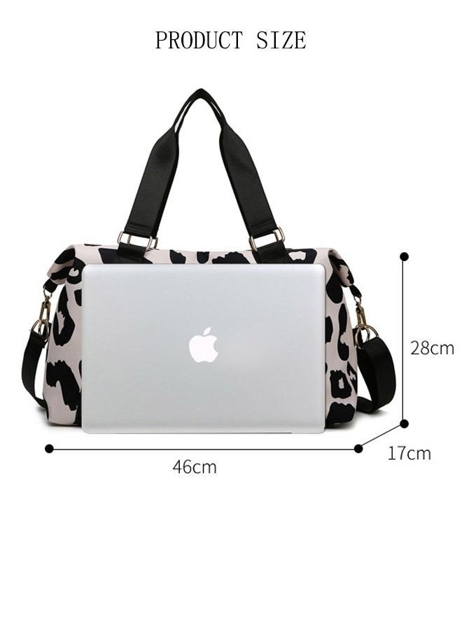 DUNISO - Sports Gym Bag with Wet Pocket & Shoes Compartment, Weekender Overnight Bag for Travel Gym Yoga Travel Duffel Bag for Men and Women Lightweight - Image 1