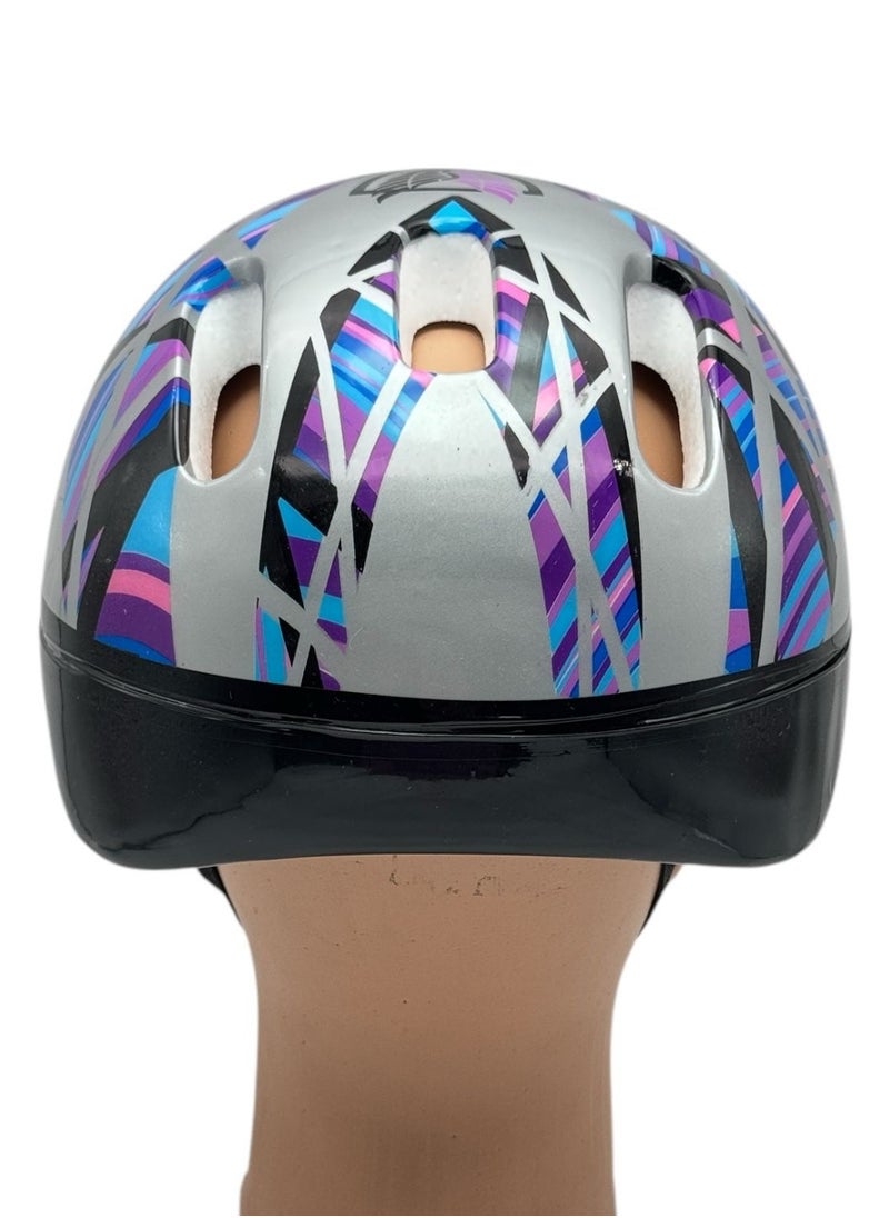 SportQ - SportQ Children's Helmet, Adjustable to Wear While Skiing and Cycling for Children - Multi Color - Image 1