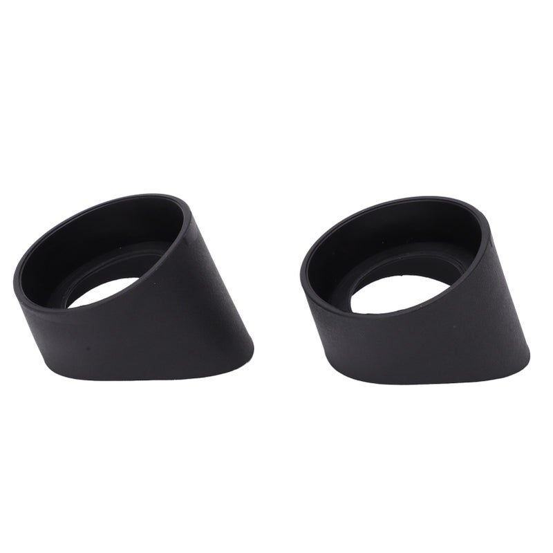 2pcs Microscopes Rubber Eyecups Professional Collapsible Eyepiece Eyeshields for Protecting Eyes - Image 3