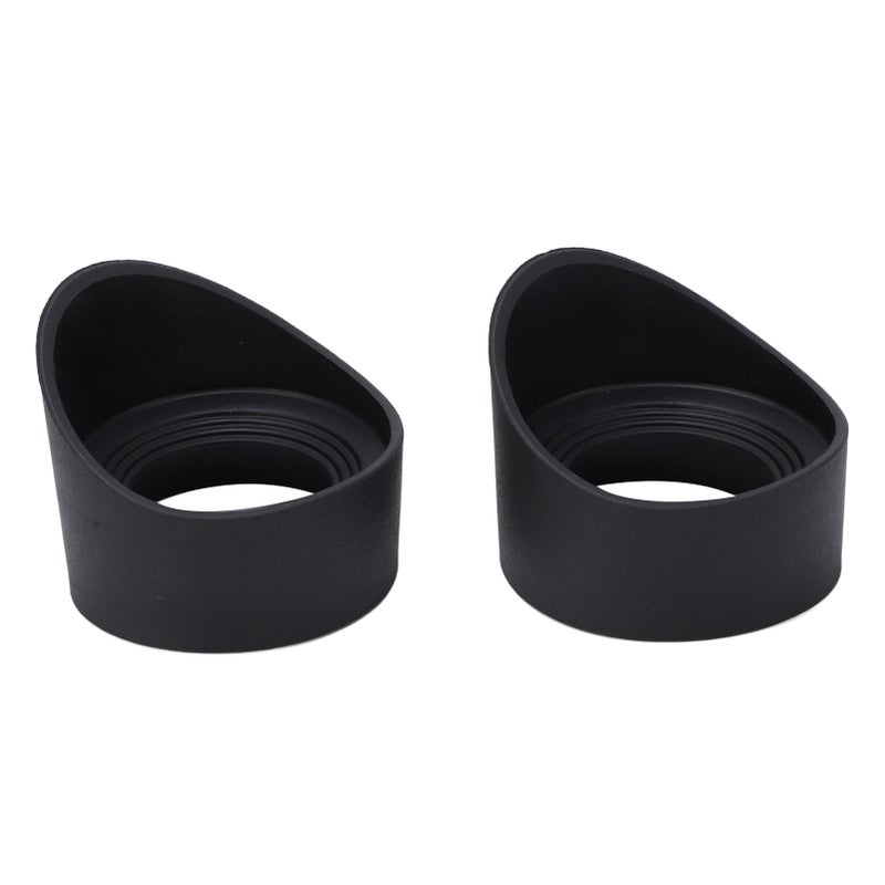 2pcs Microscopes Rubber Eyecups Professional Collapsible Eyepiece Eyeshields for Protecting Eyes - Image 4