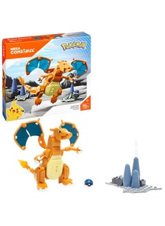 MEGA Construx Pokemon Charizard Construction Set With Character Figures Building Toys For Kids 198 Pieces  - Image 2