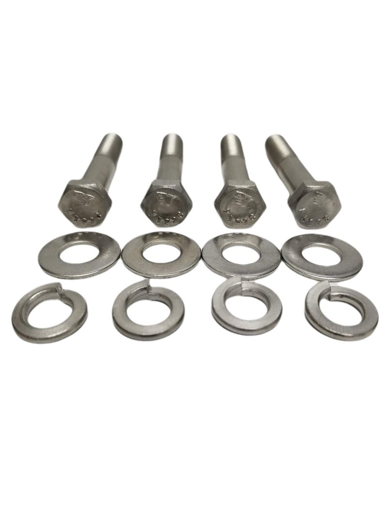 Z Whip SBC BBC LONG WATER PUMP BOLT KIT 2.25" STAINLESS STEEL HEX BOLTS Compatible with Chevy V8 Small Block 265 283 305 327 350 383 400, Big Block V8 Engines 402 427 396 454 502 and 4.3L V6 TBI TPI - Image 3