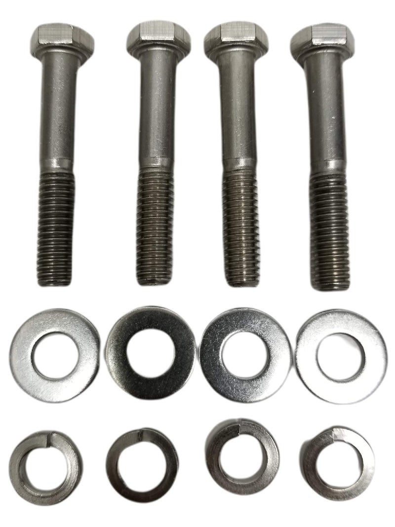 Z Whip SBC BBC LONG WATER PUMP BOLT KIT 2.25" STAINLESS STEEL HEX BOLTS Compatible with Chevy V8 Small Block 265 283 305 327 350 383 400, Big Block V8 Engines 402 427 396 454 502 and 4.3L V6 TBI TPI - Image 2