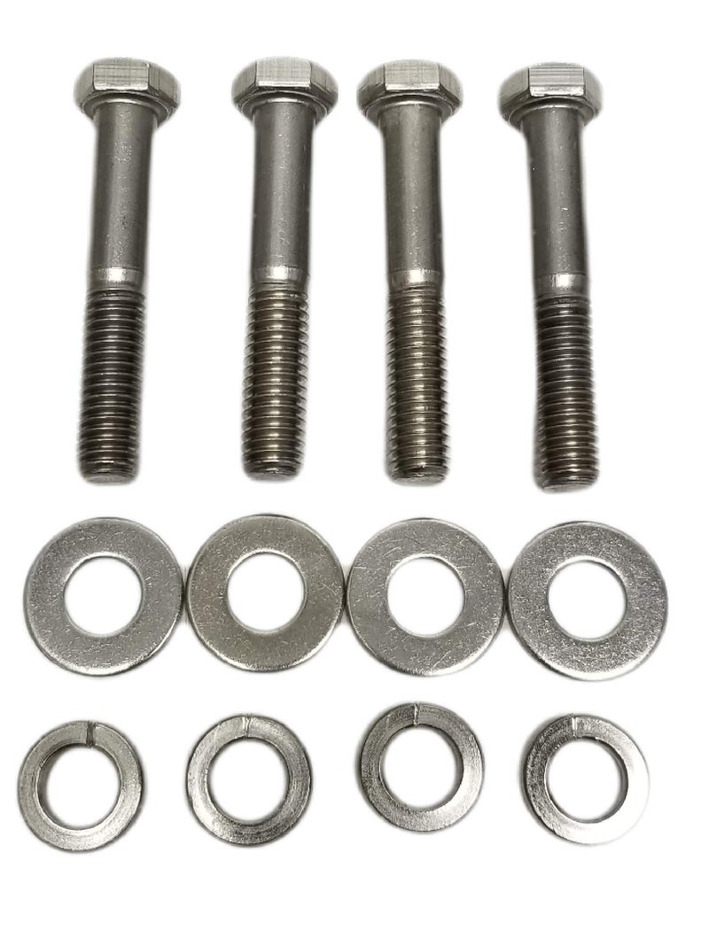 Z Whip SBC BBC LONG WATER PUMP BOLT KIT 2.25" STAINLESS STEEL HEX BOLTS Compatible with Chevy V8 Small Block 265 283 305 327 350 383 400, Big Block V8 Engines 402 427 396 454 502 and 4.3L V6 TBI TPI - Image 4