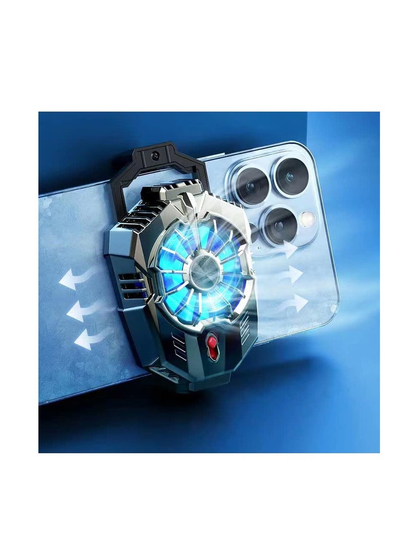 KASTWAVE - Phone Cooling Fan, Cell Phone Cooler, Semi-Conductor Cooling Chip, Compatible for iPhone & Android Smartphones, Suitable for Playing Games, Live Streaming, and Watching Videos - Image 1