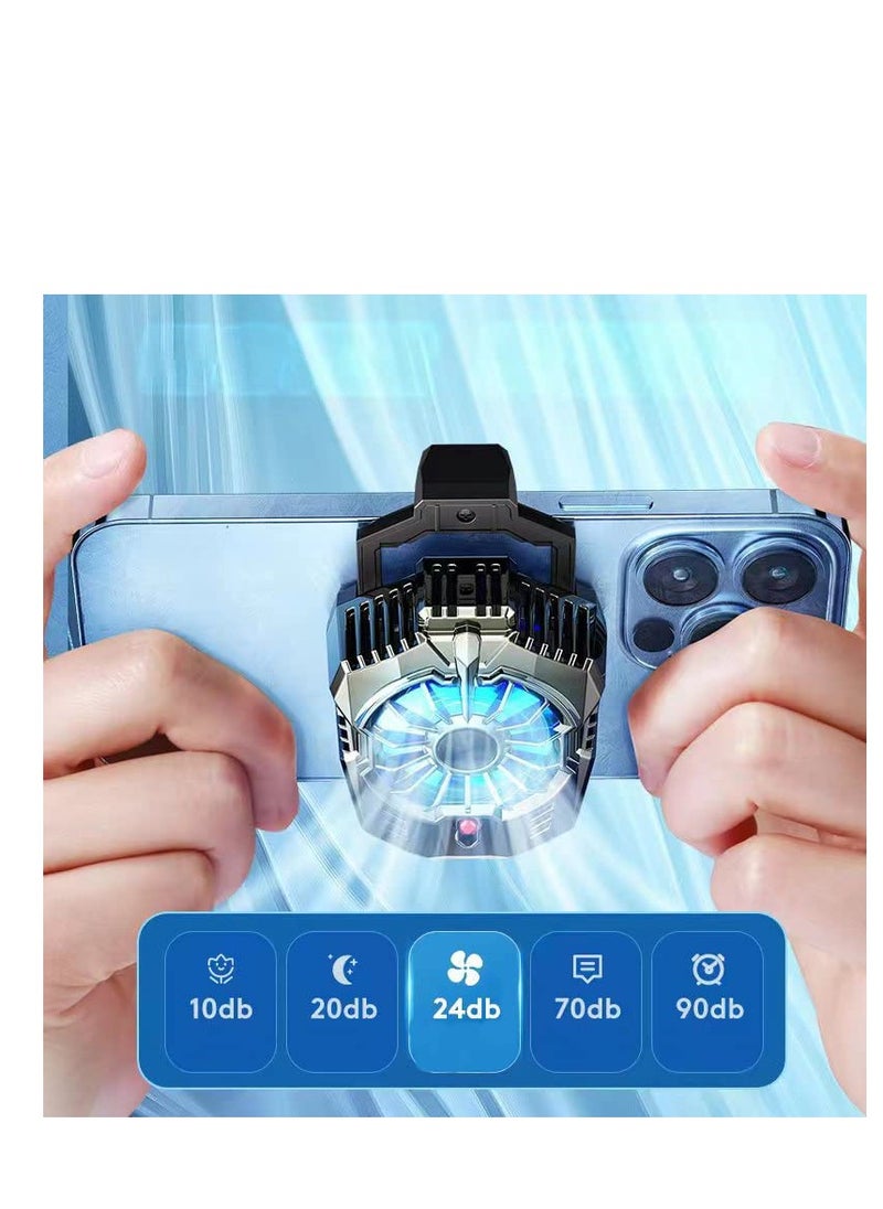 KASTWAVE - Phone Cooling Fan, Cell Phone Cooler, Semi-Conductor Cooling Chip, Compatible for iPhone & Android Smartphones, Suitable for Playing Games, Live Streaming, and Watching Videos - Image 1