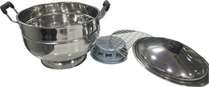 Goodgrief Multi Purpose Steel Gas OvenGas TandoorBarbeque Griller Bati Pizza MakerDal Bati CookerRoti Maker Steel - Image 4
