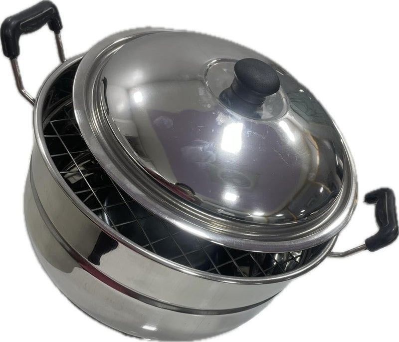 Goodgrief Multi Purpose Steel Gas OvenGas TandoorBarbeque Griller Bati Pizza MakerDal Bati CookerRoti Maker Steel - Image 2