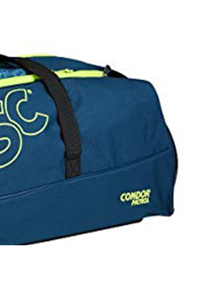 DSC حقيبة معدات لعبة الكريكيت من البوليستر Condor Patrol Wheelie (أزرق/أخضر، 95 × 39 × 32 سم) - Image 5
