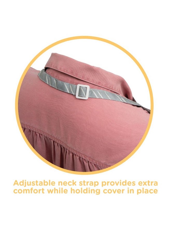 Nuby Nuby On The Go Nursing Cover, Colors May Vary, 29’’ x 23.75’’  - Image 3