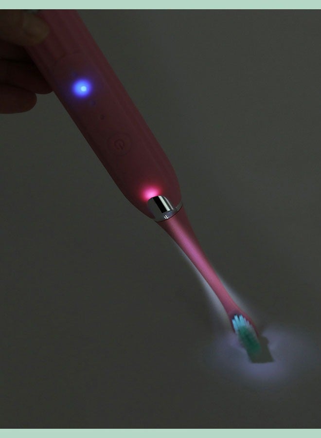 NKX Electric Toothbrush Super Soft Waterproof Teeth Cleaning Artifact Battery Powered With 3 Different Heads - Image 4