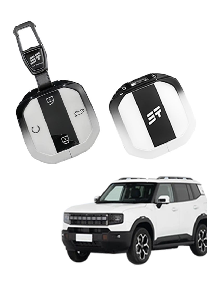 JETOUR Car key protector, suitable for 2025 Model, Suitable for Jetour Freeman/T1/T2 Hybrid and Gasoline Vehicles, anti-fall, wear-resistance, perfect all-inclusive, precise matching. - Image 1