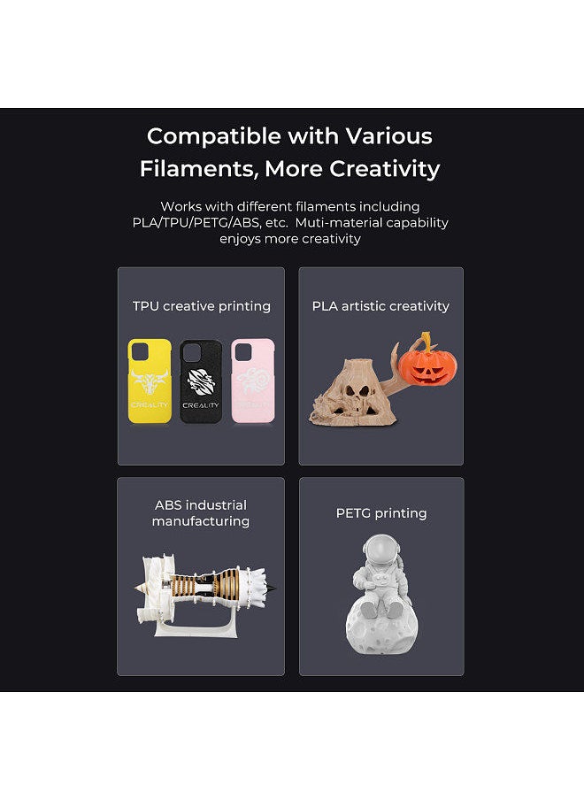 Creality 3D Sprite Extruder SE Extruder Dual-gear Drive High Torque & Smooth Feeding Support Adjustable Tension Suitable for 3D Printers Ender-3/ Ender-3 V2/ Ender-3 Pro/Ender-5/Ender-5 Pro/Ender-5 Plus/CR-10  - Image 2