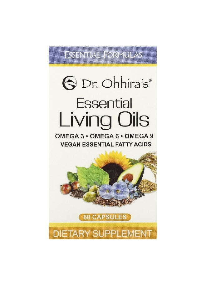 Dr Ohhiras Dr. Ohhira's, Essential Living Oils, 60 Capsules  - Image 1