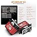 AGFRC 40KG Waterproof RCSteeringServo HighTorque Full Metal Gear Brushless Digital Servo for 110 RC Car Control Angle 180 A73BHLW V2 - Image 4